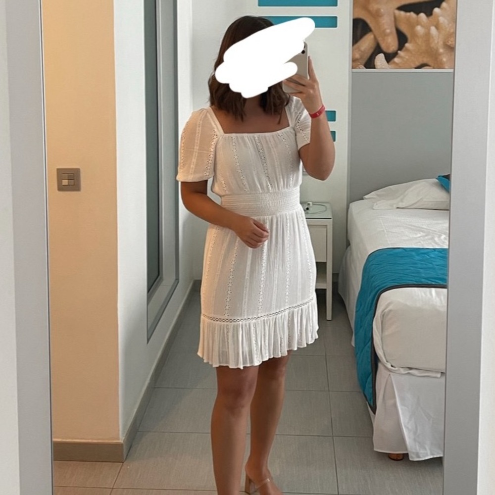 1.State White dress